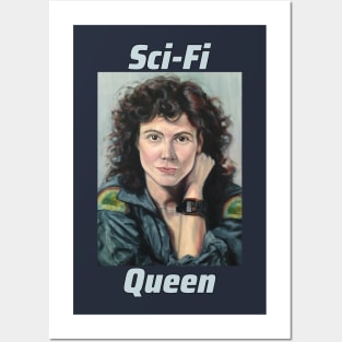 Sci-Fi Queen Posters and Art